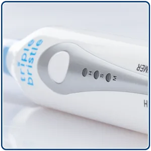 Triple Bristle Original Sonic Toothbrush | Rechargeable 31,000 VPM Tooth Brush | Patented 3 Head Design | Angled Bristles Clean Each Tooth | Dentist Created & Approved | Triple Bristle Original - Triple-Bristle-Amazon-Enhanced-Content-Image---Original---Image-03