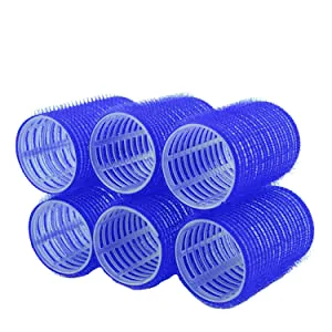 Hair Rollers, 12 Pack Self Grip Salon Hairdressing Curlers, DIY Curly Hairstyle,Colors May Vary, Large - product information 9