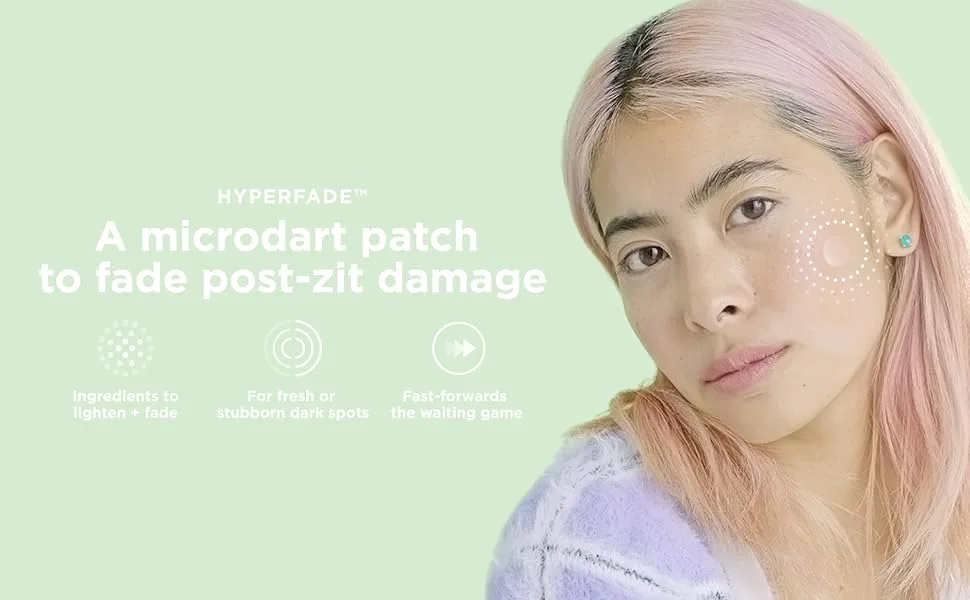 HYPERFADE by ZitSticka, Microdart Patch to Fade Post-Zit Dark Spots - HFD_HEADER