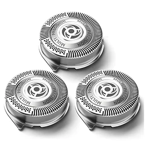 SH50 Replacement Heads for Philips Norelco Shavers Series 5000, Replace HQ8 Heads, OEM SH50/52 MultiPrecision Blades Made in Netherlands - SH50/52