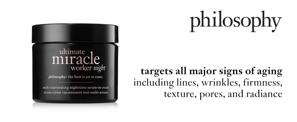philosophy ultimate miracle worker moisturizer 2 Ounce (Pack of 1) - 2oz ultimate miracle worker night moisturizer