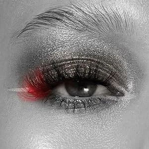 False Eyelashes Fluffy Mink Lashes Wispy Colored Lashes Red Strip Lashes Pack by Kiromiro (Red) 2-Red - Colored eyelashes wispies