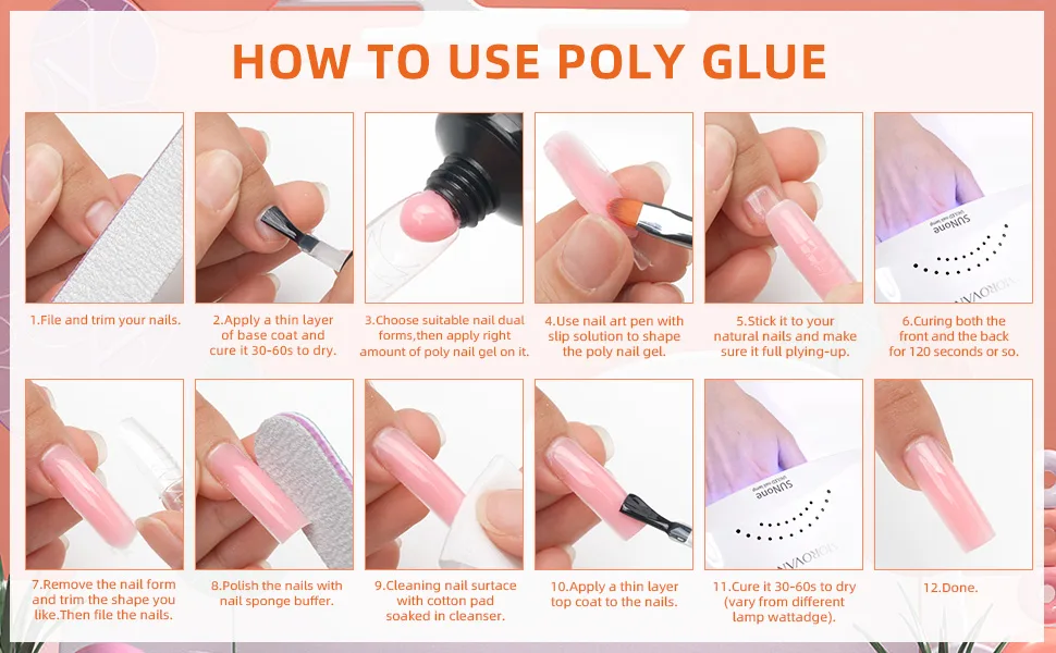Morovan Poly Gel Nail Kit with Lamp and Drill Starter Kit - Poly Gel Kits Professional 5 Colors Poly Gel Nail Extension Complete Set with Light 48W Beginners DIY Nail Art Design Green - polygel nail kit with lamp and drill