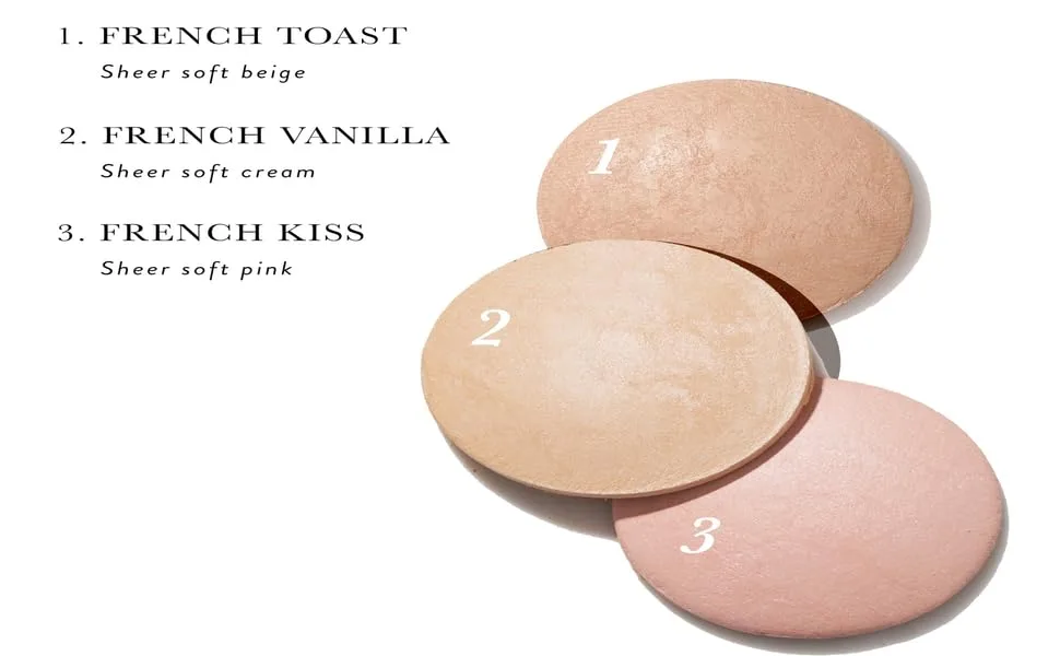 LAURA GELLER NEW YORK Baked Original Low Glow Illuminating Highlighter Duo, French Vanilla/Portofino - Shade Chart