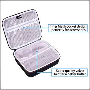 LTGEM EVA Hard Storage Case for Wahl Professional 5-Star Cordless Magic Clip Clippers #8148 #8451 #8545 #8509 - Carrying Organizer Bag - LTGEM Case for Wahl Professional 5-Star Cordless Magic Clip #8148 - Carrying Organizer Storage Bag …