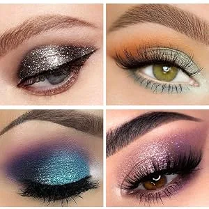 UCANBE 5 Colors Sparkle Liquid Eyeshadow Makeup Set Long Lasting Lightweight Metallic High Pigmented Glitter Eyeliner Shimmer Eye Shadow Stick Set #2 Set 2 - product information 5