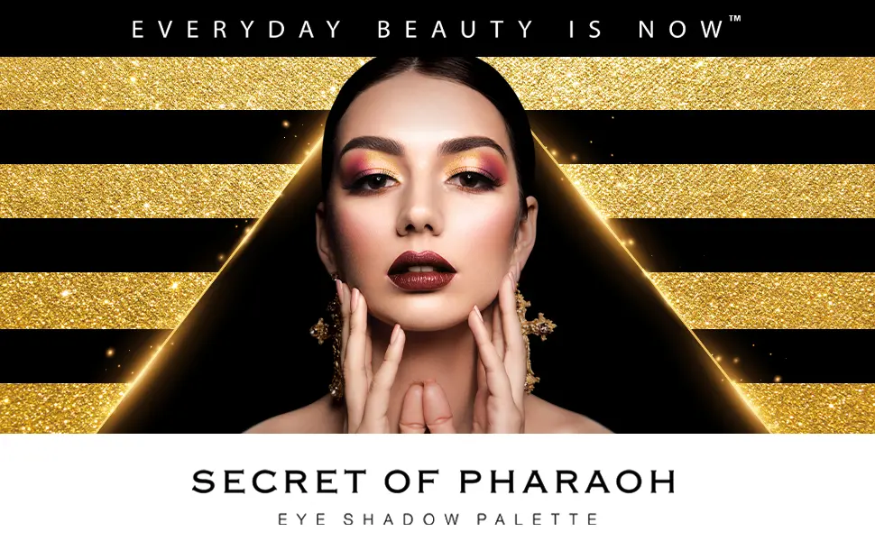 EBIN NEW YORK Sandstorm - Secret of Pharaoh Eyeshadow Palette, Highly Pigmented and Blendable, Cruelty-Free, Long-Lasting Matte & Shimmer - product information 1