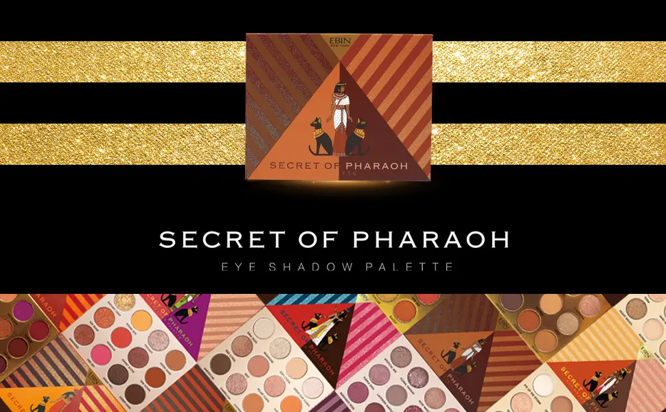 EBIN NEW YORK Sandstorm - Secret of Pharaoh Eyeshadow Palette, Highly Pigmented and Blendable, Cruelty-Free, Long-Lasting Matte & Shimmer - product information 6