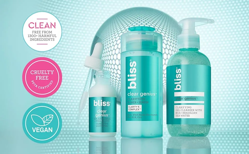Bliss Clear Genius Overnight Liquid Peel | Exfoliating & Pore