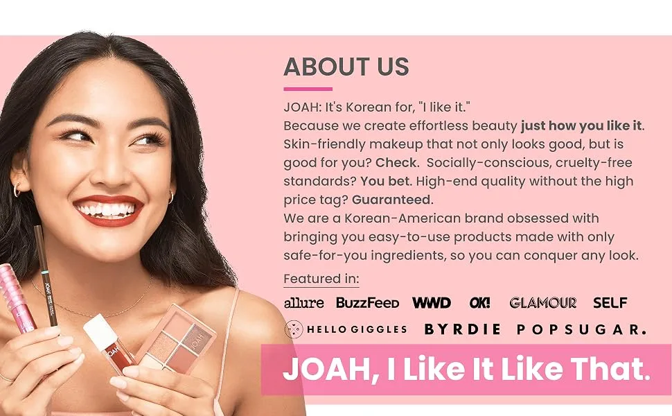 JOAH Make Her Gel-ous Gel Eyeliner with Self-Sharpening Pencil, Waterproof & Long-Lasting Color Definition, Deep Blue - make her gel-ous