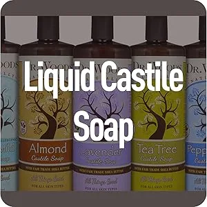 Dr. Woods Pure Peppermint Liquid Castile Soap with Pump, 32 Ounce - product information 5