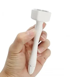 Koi Beauty Professional Derma Stamp Adjustable Titanium Microneedling Pen Microneedle Roller Dermapen For Face Body Hair Beard Growth Basic Version - Stamp