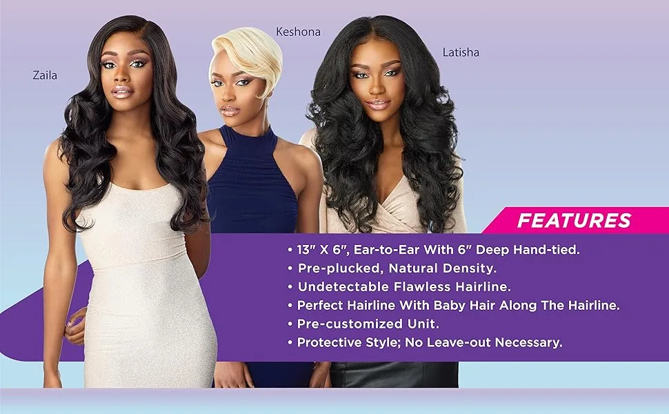 Sensationnel 13x6 What lace wig - Tyrina (1) - Feature
