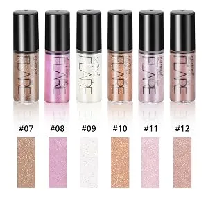 Liquid Glitter Eyeliner, Metallic Shimmer Glitter Eyeshadow, Long Lasting Waterproof Sparkling Eyeliner Eye Shadow(6 Colors) #05 - product information 7