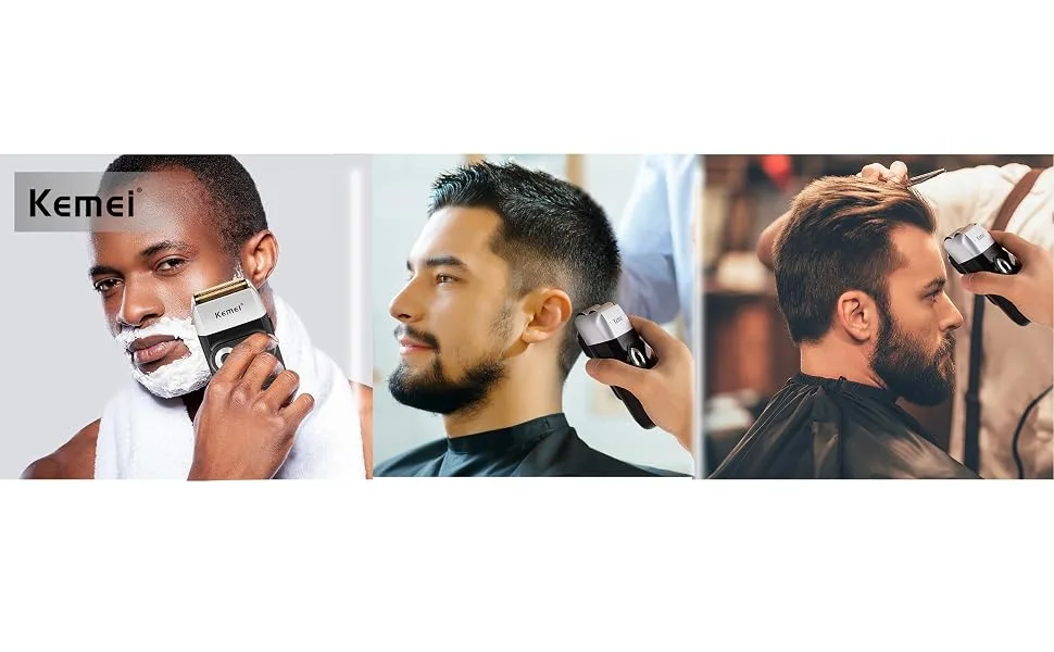 Kemei Foil Shavers for Men Electric Razor with Bald Trimming Cordless Electric Shavers with LED Display 2 in 1 - product information 10