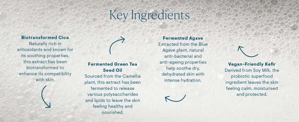 ELEMIS Superfood Cica Calm Cleansing Foam; Foaming Micellar Cleanser, 6 Fl Oz - Key Ingredients