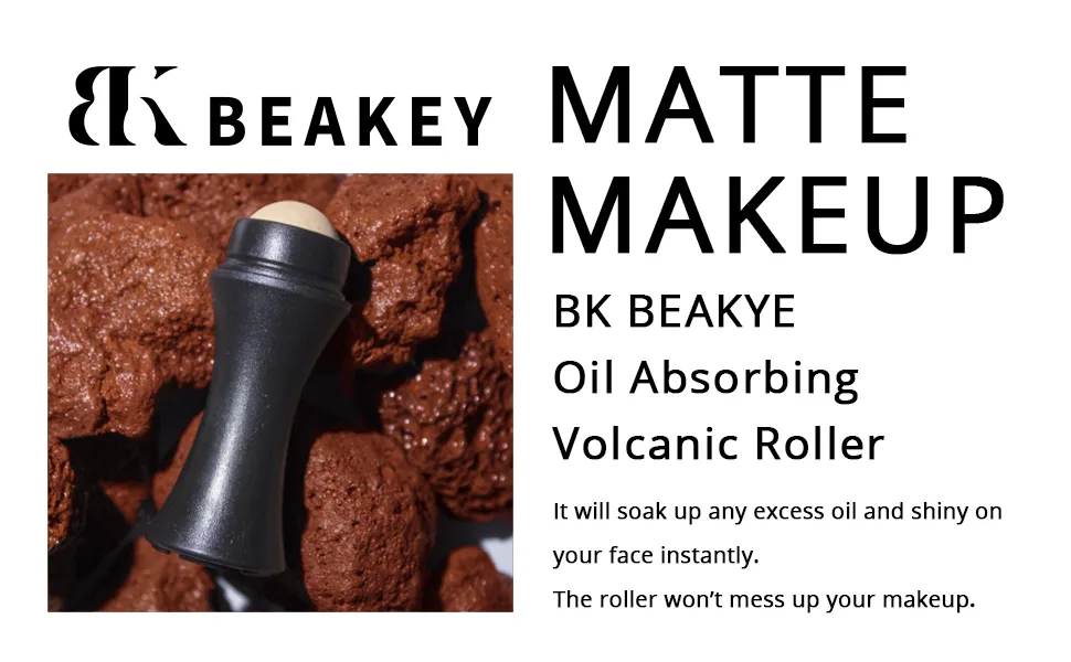 Oil-absorbing Volcanic Roller with Two Replaceable Volcanic Balls, Reusable On-the-Go Oil Control Roller, Instant Results Remove Excess Shiny Two Balls - oil absorbing volcanic roller