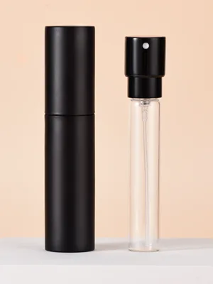 10ml Portable Refillable Perfume Empty Spray Bottle Upgraded Perfume Atomizer with Funnel Filler and Refill Pump for Outdoor Traveling (Black) - Aufew Perfume Atomizer Features