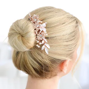 Hair Donut Bun Maker, Ring Style Bun, 2PCS Chignon Hair Medium Doughnut Shaper for Short and Thin Hair (Medium, 3 Inch/Brown) Medium (2 Count) Brown - product information 2