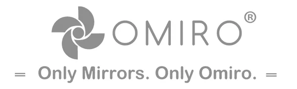 OMIRO Hand Mirror, Double-Sided Handheld Mirror 1X/3X Magnifying Mirror with Handle, Set of 3 (Clear) - omiro hand mirror