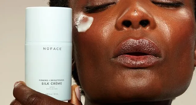 NuFACE Trinity Complete - Facial Toning Kit - Firming & Brightening Silk Crème