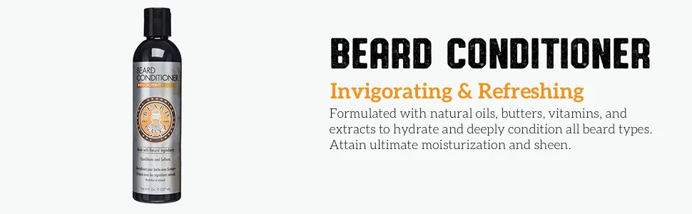 Beard Guyz Beard Conditioner - All Beard Types (8 oz) 8 Fl Oz (Pack of 1) - beard conditioner