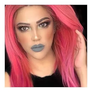 LA Splash Cosmetics Waterproof All Day Wear Liquid Matte Pink Lipstick Classic Hollywood Horror Collection [2017 LIMITED EDITION] (Christine) - product information 6