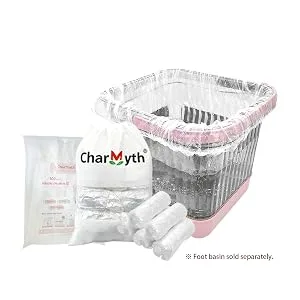 Charmyth Pedi Guard Bath Liners XL, Disposable Pedicure Liners, Spa Footsie Clear Pedi Guard Bath Liners for Foot Bath/Spa/Massage Thick Elastic (XL) Bag (XL) - product information 3