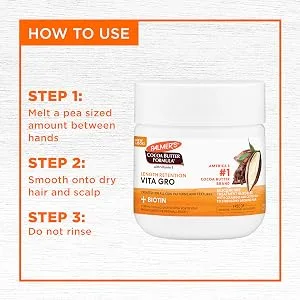 Palmer's Cocoa Butter & Biotin Length Retention Vita Gro, 6.7 Ounce - product information 7
