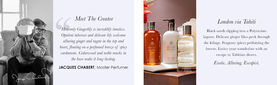 Molton Brown Heavenly Gingerlily Fine Liquid Hand Wash - product information 3