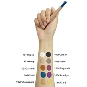 MAEPEOR Matte Eyeshadow Stick Putty Cream Eyeshadow Pen Waterproof and Long Lasting Shadow Stick (Matte, Putty) - Cream Eyeshadow Texture