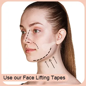 86 Pieces Face Lifting Tapes with Lifting Rope Sets - product information 4