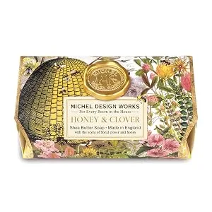 Michel Design Works Foaming Hand Soap, Honey & Clover Orange 17.8 Fl Oz (Pack of 1) - SOAL341