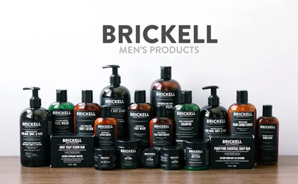 Brickell Men’s Products Firm Hold Pomade for Men, Natural & Organic With Strong Hold & High Shine Finish, 2 Ounces, Scented - Brickell Men