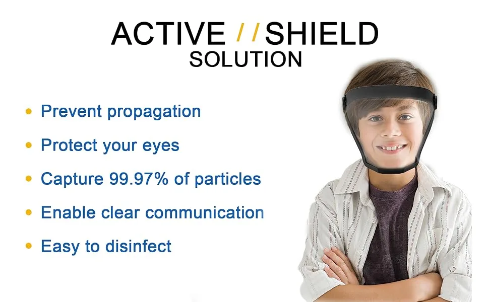 Full Face High Definition Protective Shields for Children (children 1pcs) Children-1pcs - product information 6