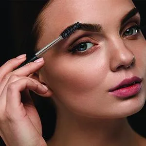 9PCS Blackhead Remover Comedone Extractor, Pimple Extractors Extractor Kit, Popper Extraction Tool Loop Curved Tweezers with free double-headed eyebrow brush - Eyebrow trimming