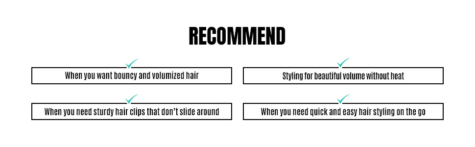 FILLIMILLI Rocket Hair Volume Clip 2 Pcs - Comb Shaped Hair Holding Clip, Quick Hair Volume Solution, Bouncy Hair Styling Clip - fillimilli rocket hair volume clips