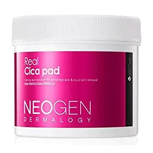 DERMALOGY by NEOGENLAB Real Cica Pad - Restores Skin Barrier Soothes Gently Exfoliates & Cleanses (Cica Micellar Pad) - product information 5