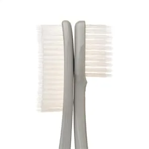 WANGTA Toothbrush 4pcs, Twice as Wide as Regular Brush Head, Wide Toothbrush, Long Brush Head, More Comfortable and Easier Brushing (Black Brush) - option1