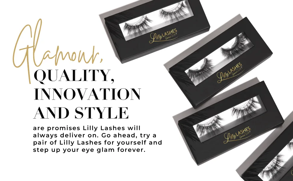 Lilly Lashes 3D Mink NYC | False Eyelashes | Dramatic Look and Feel | Reusable | Non-Magnetic | 100% Handmade - product information 5