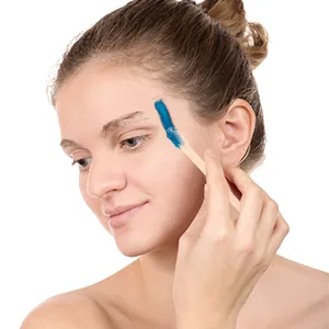200 Pcs Assorted Style Eyebrow Wax Sticks Waxing Applicator Wooden Wax Spatulas Kit for Face and Small Hair Removal Sticks - Suitable for Beginners