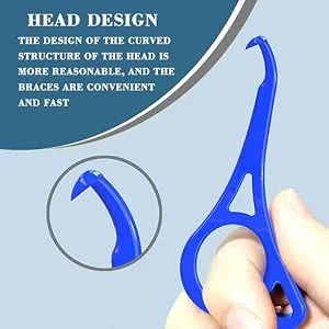 Clear Aligner Removal Tool by ZIZNBA - Invisible Removable Braces - QTY 2 2 Count (Pack of 1) - Head Design
