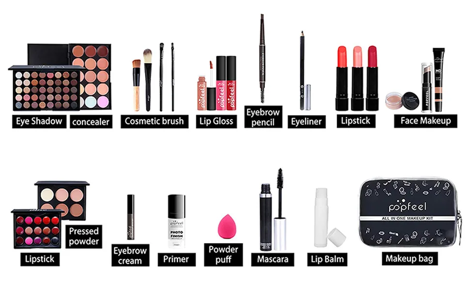 Makeup Kit All In One Makeup Kit,Multipurpose Makeup Set Full Makeup Essential Starter Kit for Beginners or Pros Makeup Gift Set for Women Full Kit - product information 2