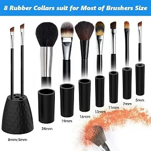 Beautrayn Automatic Makeup Brush Cleaner Dryer Fast Electric Brush Cleaner Machine Super Clean Spinner Brush Wash & Dry Cleaning Tool - 3333