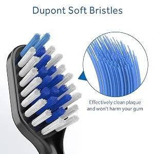 Replacement Brush Heads for AquaSonic Duo Toothbrush, 8-Pack - AquaSonic Toothbrush Heads