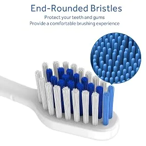 Replacement Brush Heads for AquaSonic Duo Toothbrush, 8-Pack - AquaSonic Toothbrush Heads