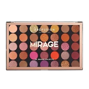 Profusion Cosmetics Mirage Palette- Ultra-soft Smooth and Skin-Friendly Long Lasting 35 Shade Pallete - product information 2