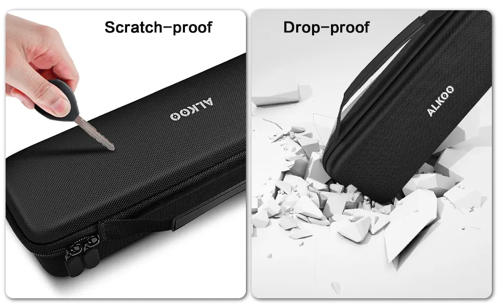 Grooming Clipper Blade Case, 12 Slots Storage Holder Organizer Compatible with Osterl Clipper Guards, Andis Blades, Wahl Clippers Different Size (Upgraded Black) - product information 5