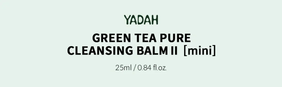Yadah Green Tea Cleansing Balm 2 Mini (25ml) - product information 1