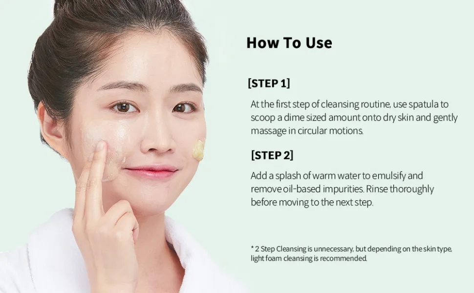 Yadah Green Tea Cleansing Balm 2 Mini (25ml) - product information 5